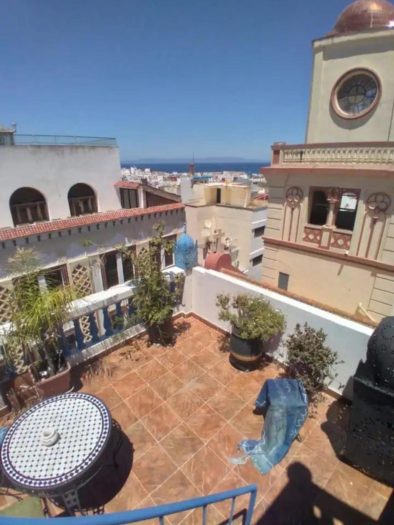 Tangier Medina Roof Top Apartment With Ocean Views 외부 사진