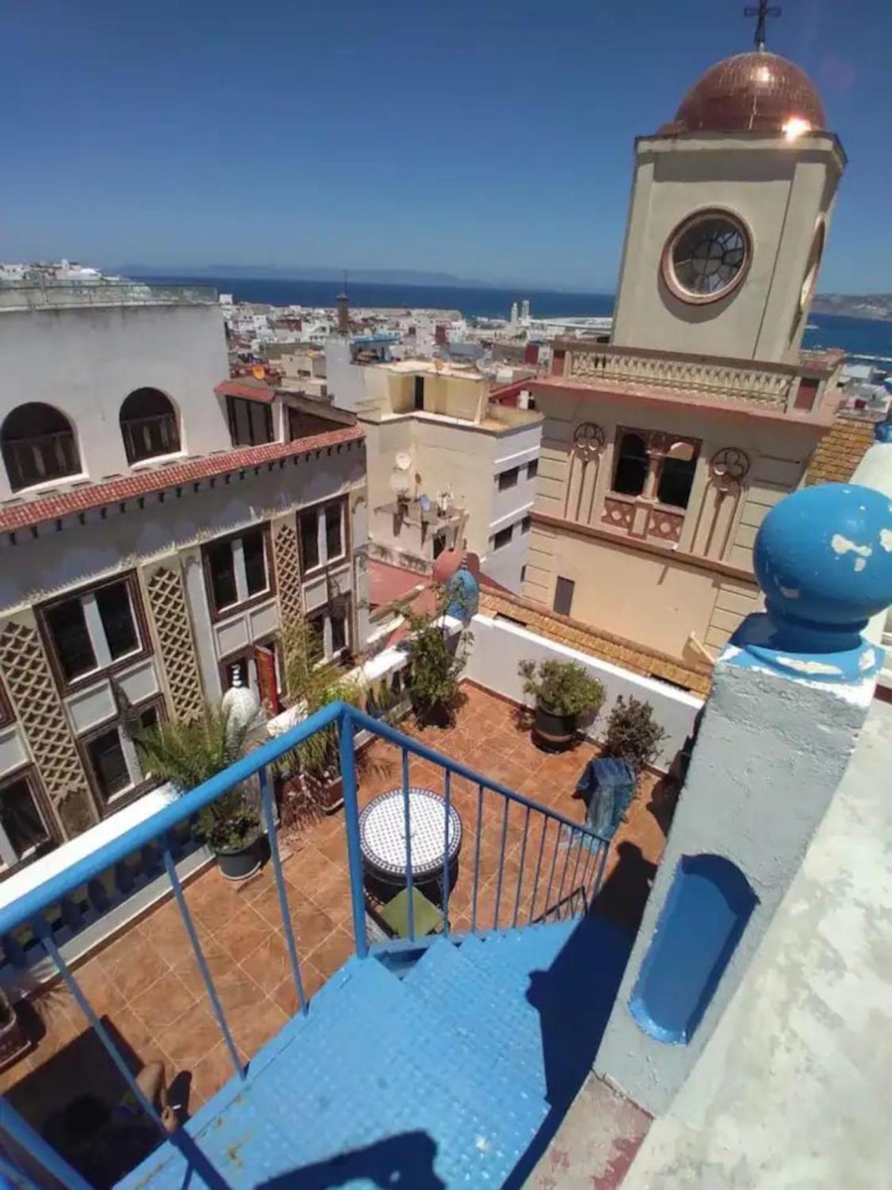 Tangier Medina Roof Top Apartment With Ocean Views 외부 사진